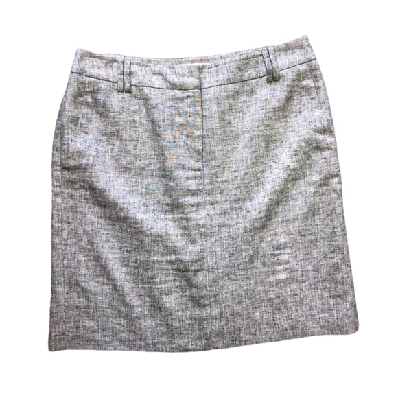 LOFT Dresses & Skirts - LOFT Gray Metallic Pencil Skirt